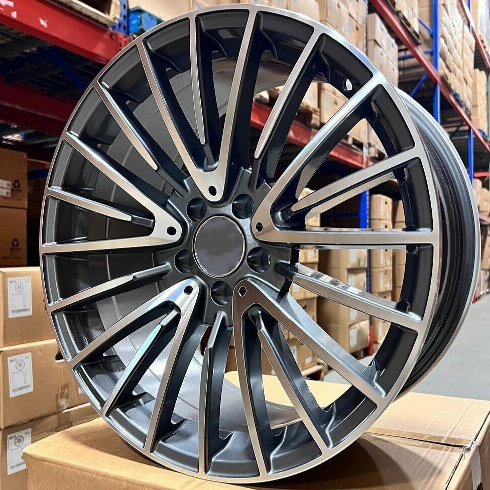 18" Wheels Rims MB812 for MERCEDES BENZ A C E S CL CLA CLK SL SLK GLA GLB (GMF)