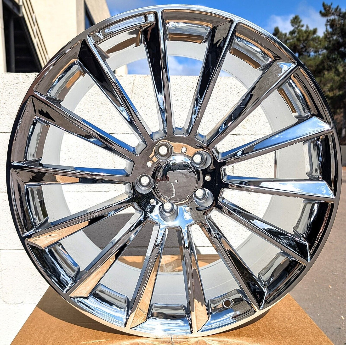 20" CHROME Wheels Rims MB813 for MERCEDES BENZ AMG E300 E350 E400 E550 S500 S550 S560 S580