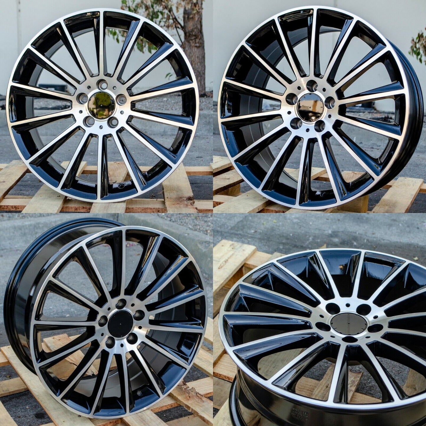 22" Wheels Rims MB813 for MERCEDES BENZ AMG CL500 CL550 CL600 S500 S550 S560 S580 S600 S650