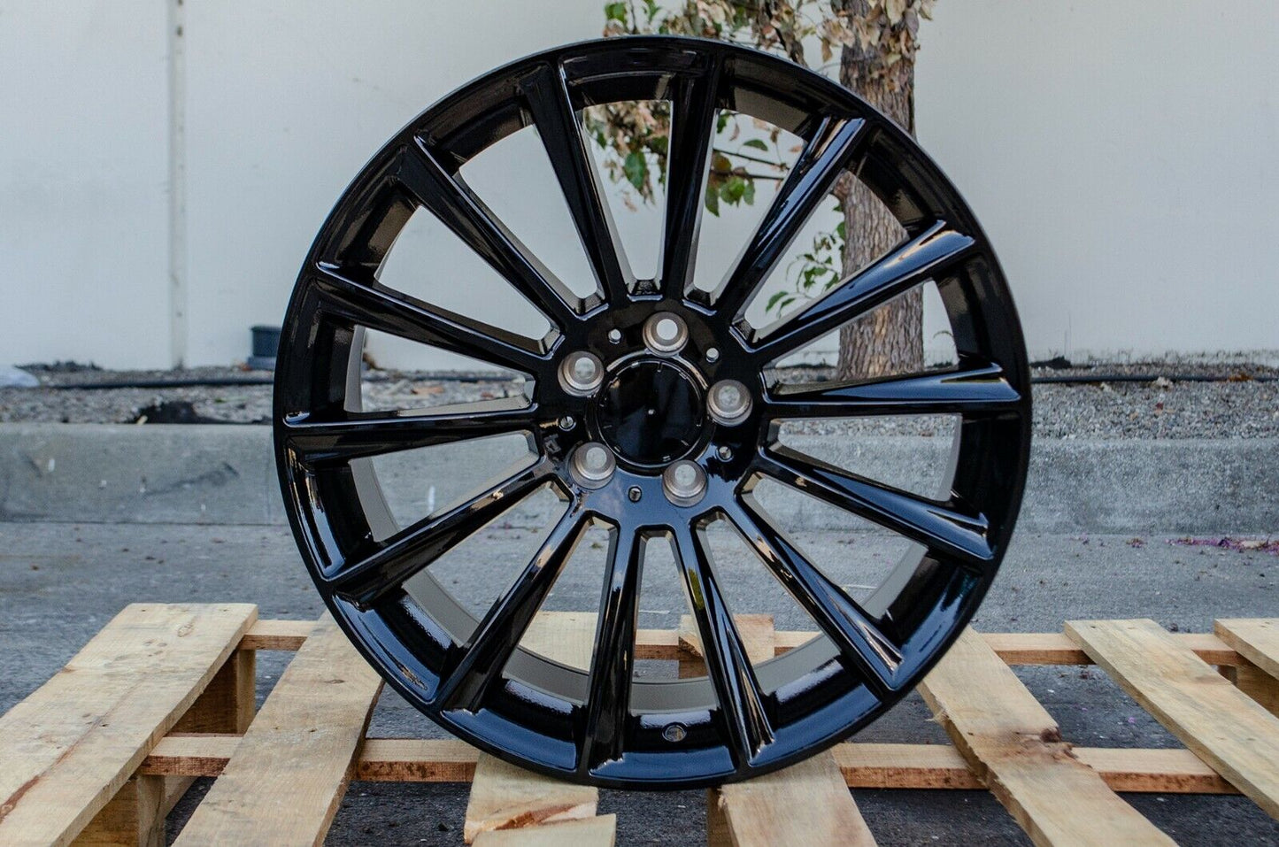 20" Wheels Rims MB813-GB for MERCEDES BENZ A C E S CL SL GLA GLB GL GLE GLS ML R SLK CLK CLS (1 pc)