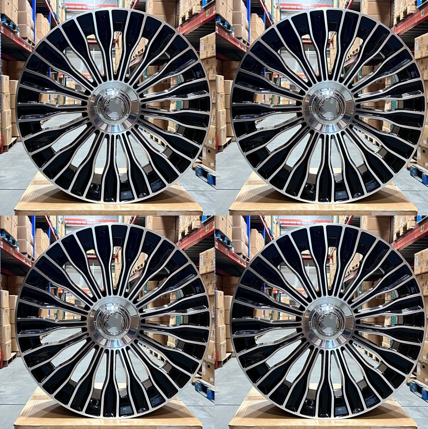 22" Wheels Rims MB848 for MERCEDES BENZ MAYBACH S550 S560 S580 S600 GLS580 GLS63