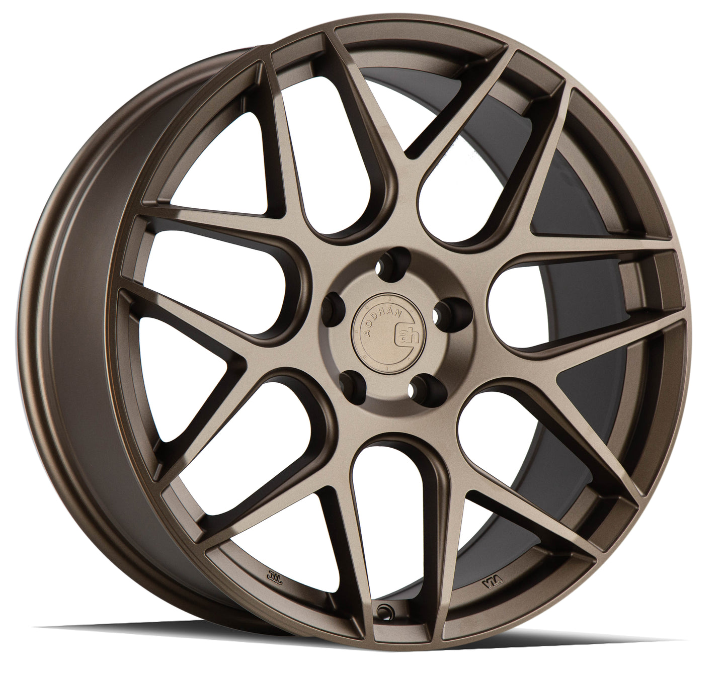 19" AODHAN AFF2 Wheels FLOW FORM Rims for MERCEDES BENZ BMW AUDI VOLKSWAGEN VW 5x112 (Bronze)