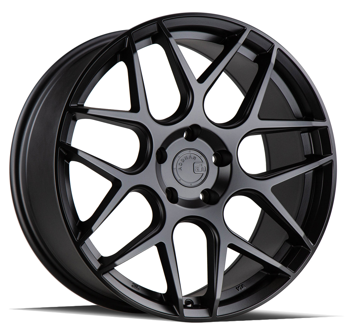 20" AODHAN AFF2 Wheels Rims for HONDA ACURA LEXUS TOYOTA NISSAN INFINITI TESLA 5x114.3 (BLACK)