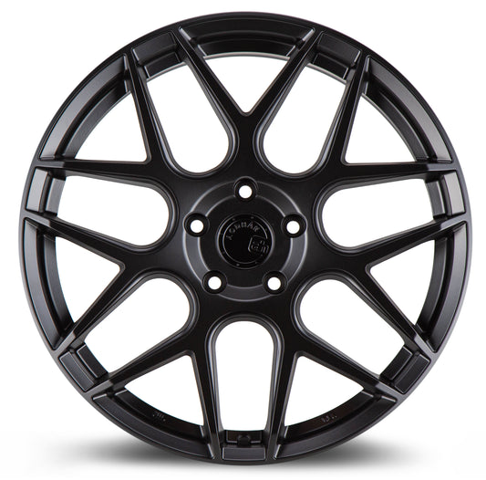 20" AODHAN AFF2 Wheels FLOW FORM Rims for HONDA ACURA LEXUS TOYOTA NISSAN INFINITI TESLA 5x114.3 (Black)