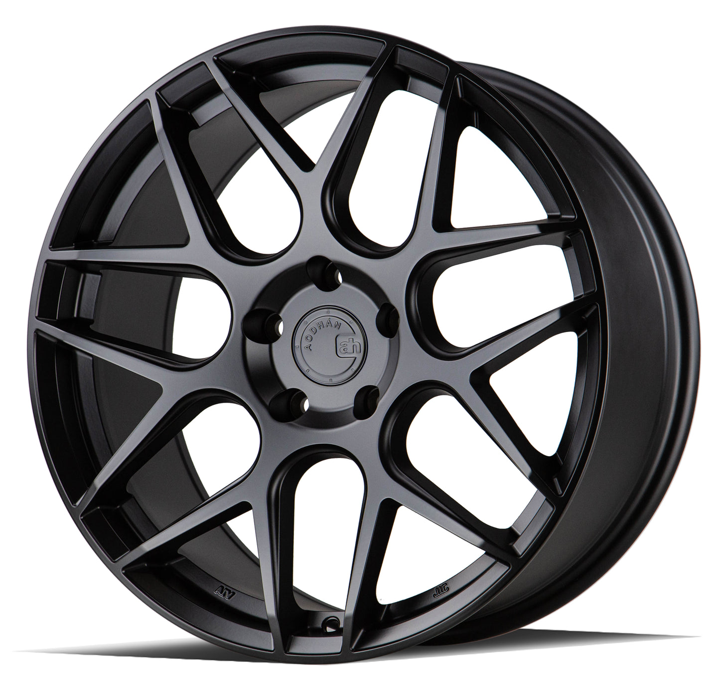 20" AODHAN AFF2 Wheels Rims for HONDA ACURA LEXUS TOYOTA NISSAN INFINITI TESLA 5x114.3 (BLACK)