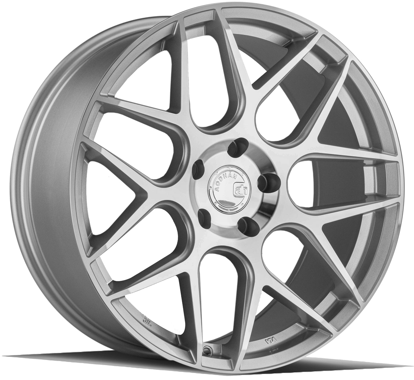 20" AODHAN AFF2 Wheels Rims for HONDA ACURA LEXUS TOYOTA NISSAN INFINITI TESLA 5x114.3 (SILVER)