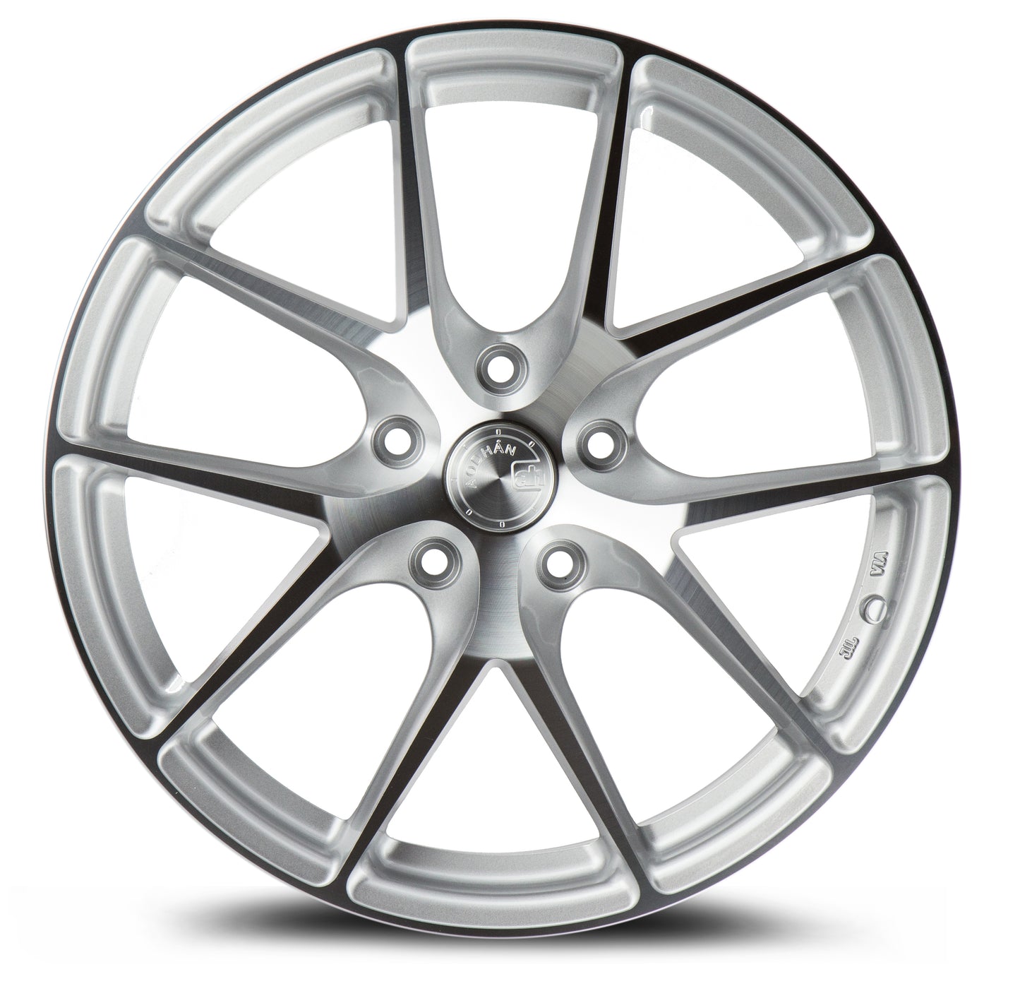 20" AODHAN AFF7 Wheels SILVER FLOW FORM Rims for BENZ BMW AUDI VW HONDA TOYOTA TESLA S 3 X Y