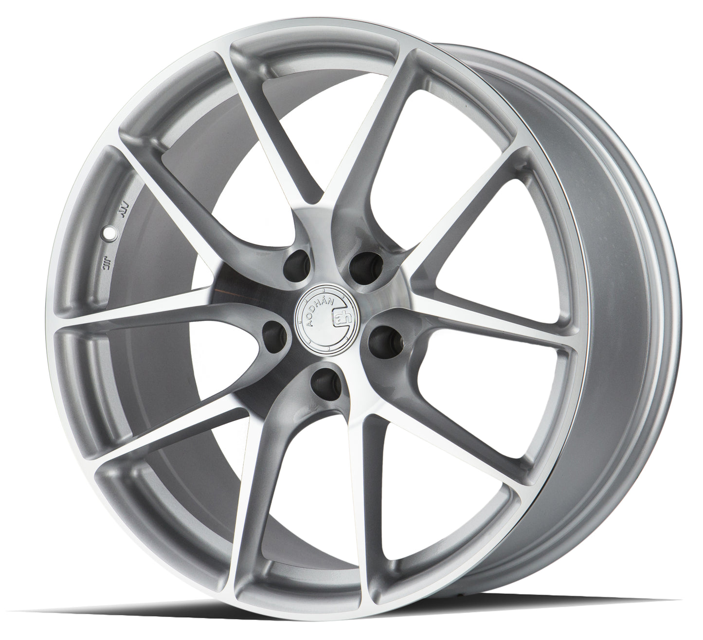 19" AODHAN AFF7 SILVER Wheels FLOW FORM Rims for BENZ BMW AUDI VW HONDA TOYOTA TESLA S 3 X Y