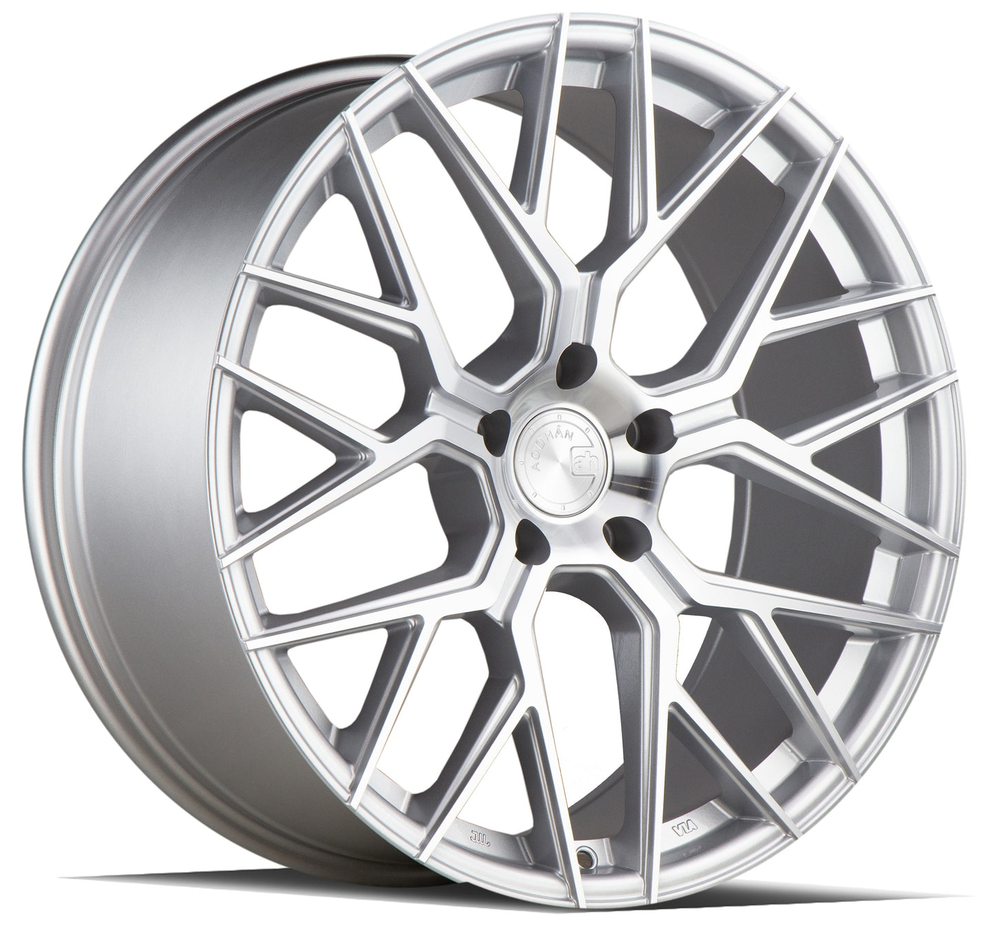 20" AODHAN AFF9 SILVER Wheels FLOW FORM Rims for BENZ BMW AUDI VW HONDA TOYOTA TESLA S 3 X Y