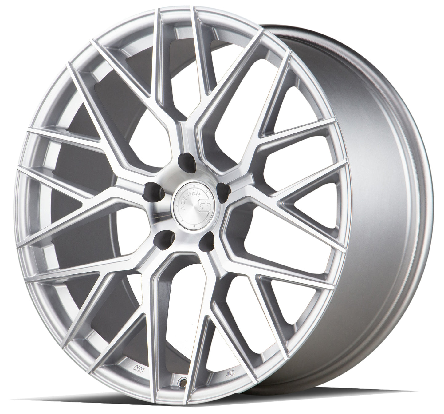 20" AODHAN AFF9 SILVER Wheels FLOW FORM Rims for BENZ BMW AUDI VW HONDA TOYOTA TESLA S 3 X Y