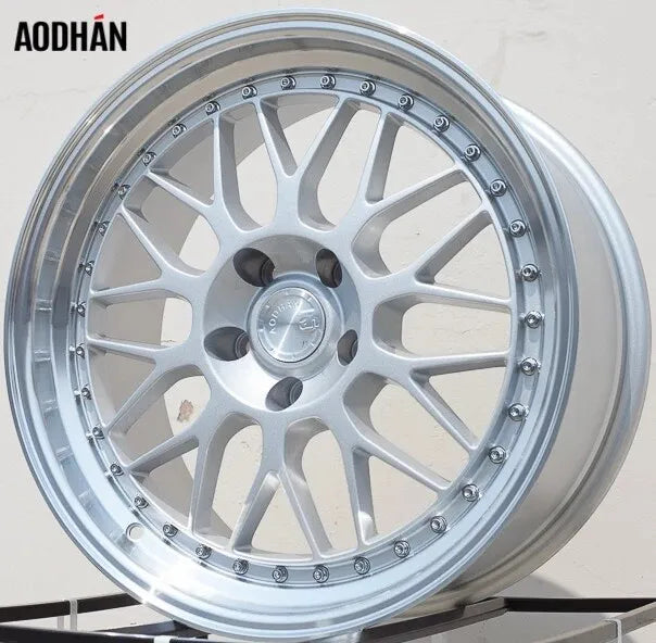 18" AODHAN AH02 Wheels Rims for HONDA ACURA LEXUS TOYOTA NISSAN INFINITI TESLA 5x114.3 (SILVER)