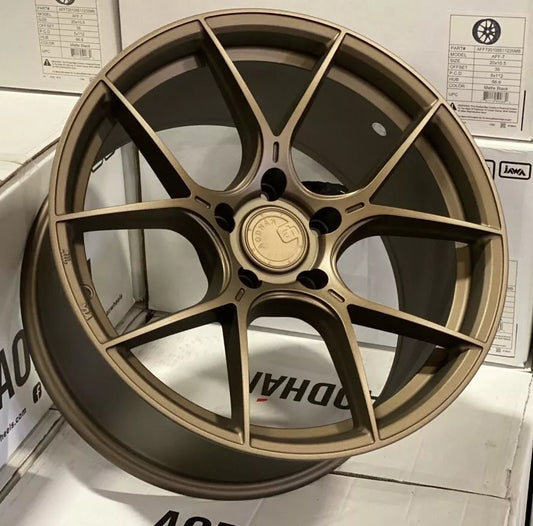 19" AODHAN AH11 BRONZE Wheels Rims for BENZ BMW AUDI HONDA TOYOTA TESLA