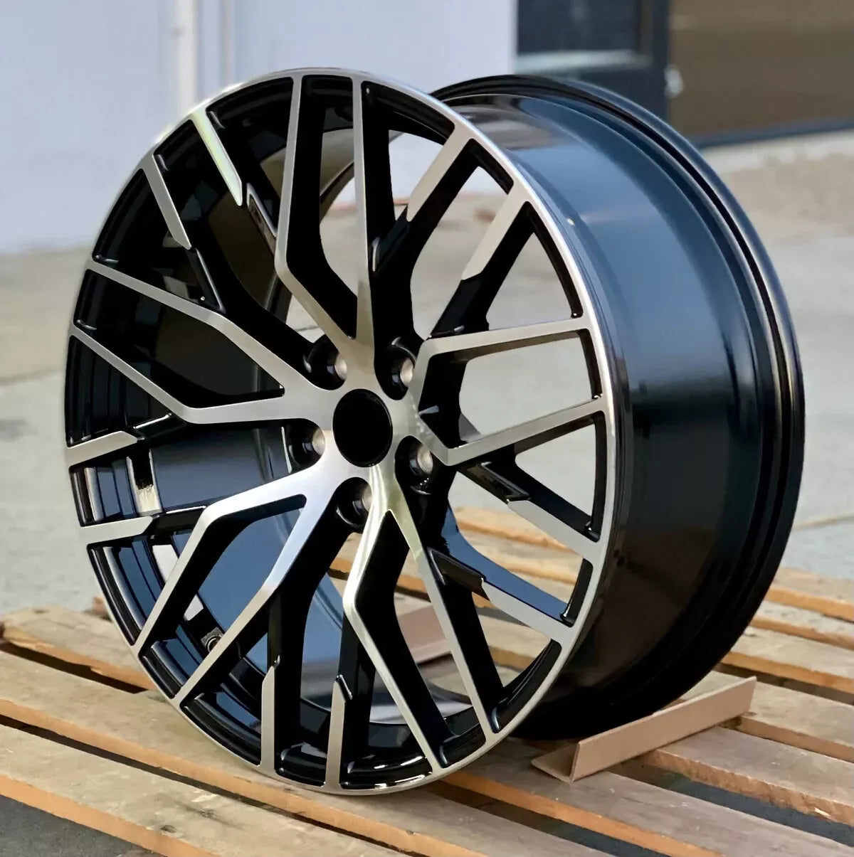 18" Wheels Rims A001 for AUDI VOLKSWAGEN VW BENZ A3 A4 A5 A6 A7 A8 Q3 Q5 RS3 S3 S4 S5 S6 S7 S8 TT (BMF)