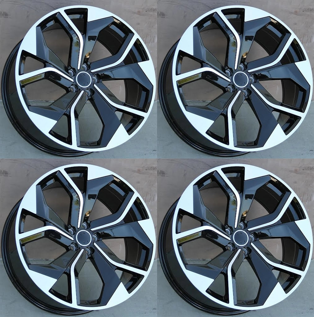 20" Wheels Rims A013 for AUDI VOLKSWAGEN VW BENZ A3 A4 A5 A6 A7 A8 Q3 Q5 Q7 RS3 RS5 S3 S4 S5 S6 S7 S8 SQ5 TT (BMF)