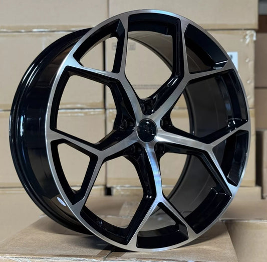20" (1 WHEEL) Rims A016 for AUDI VOLKSWAGEN VW BENZ A3 A4 A5 A6 A7 A8 Q3 Q5 RS3 S3 S4 S5 S6 S7 S8 TT (BMF)