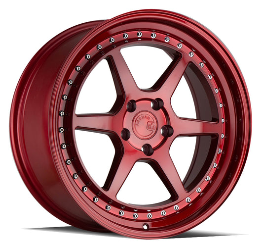 19" AODHAN DS09 Wheels CANDY RED Rims for HONDA TOYOTA NISSAN TESLA 5x114