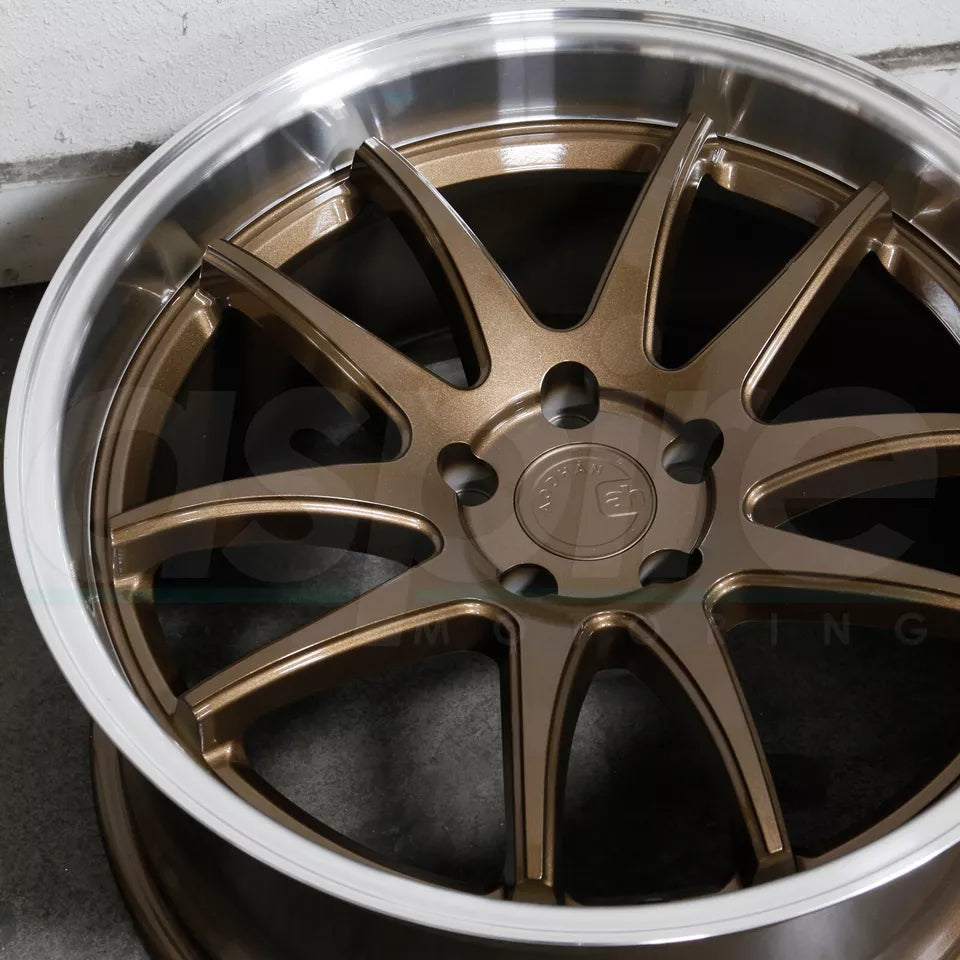 19" AODHAN DS02 BRONZE Wheels Rims for HONDA TOYOTA NISSAN TESLA 5x114