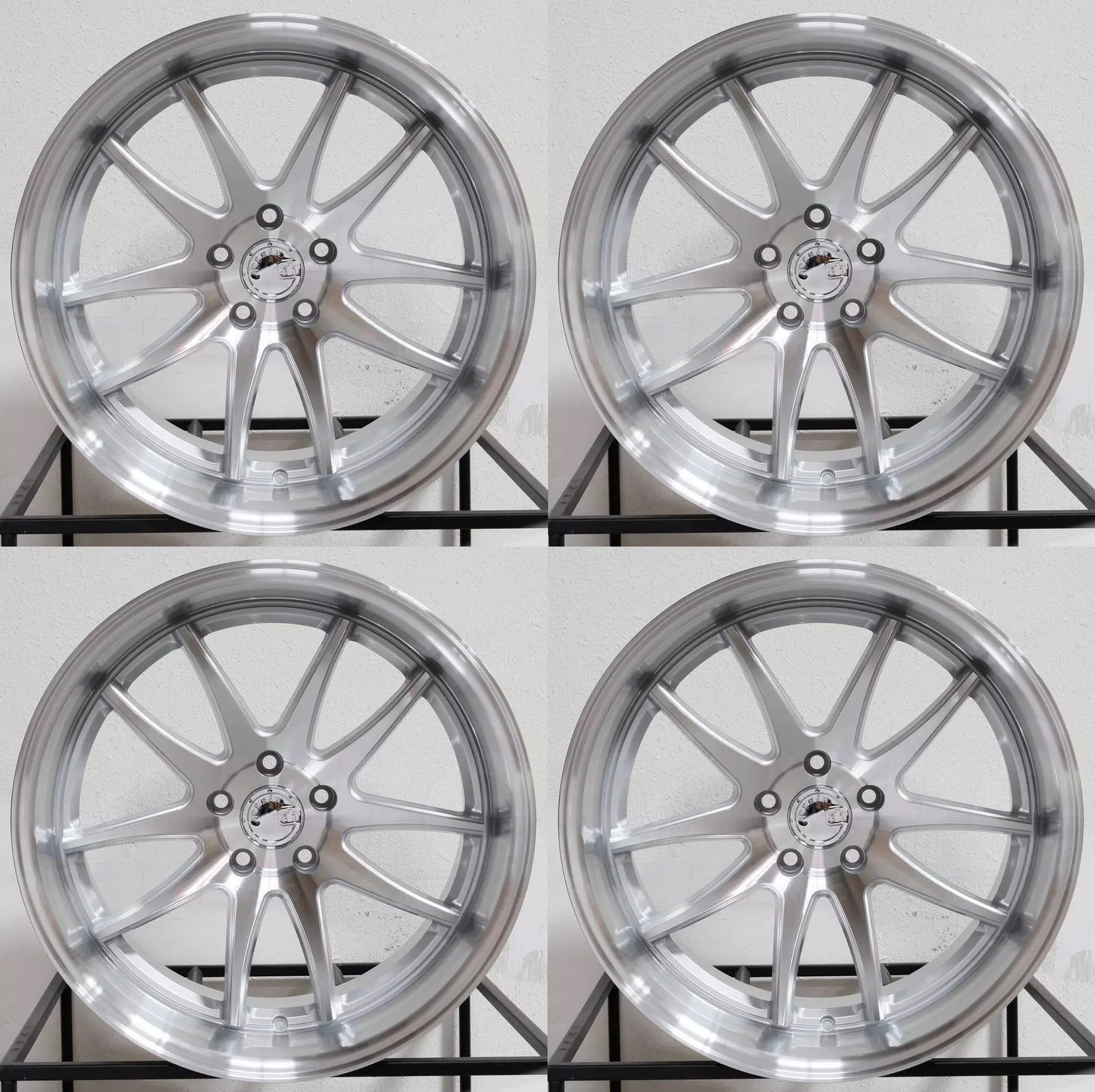 19" AODHAN DS02 SILVER Wheels Rims for HONDA TOYOTA NISSAN TESLA 5x114