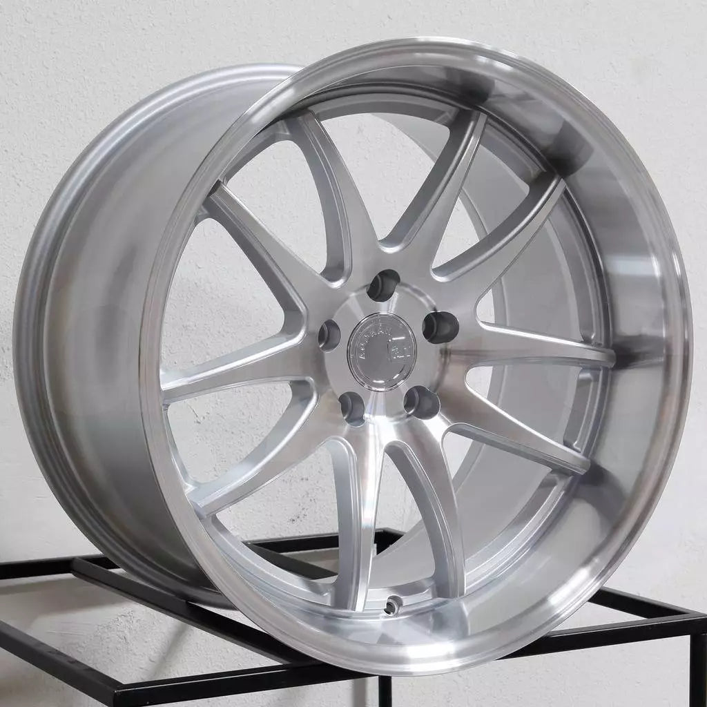 19" AODHAN DS02 SILVER Wheels Rims for HONDA TOYOTA NISSAN TESLA 5x114