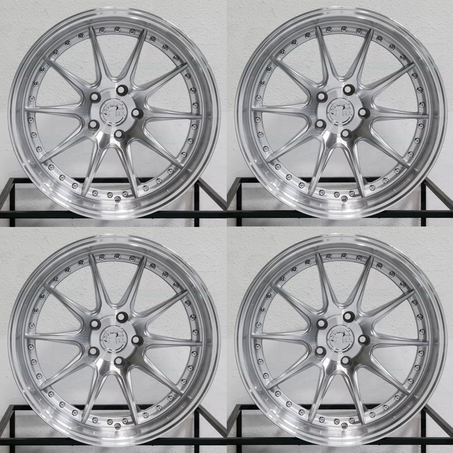 19" AODHAN DS07 Wheels SILVER Rims for HONDA TOYOTA NISSAN TESLA 5x114