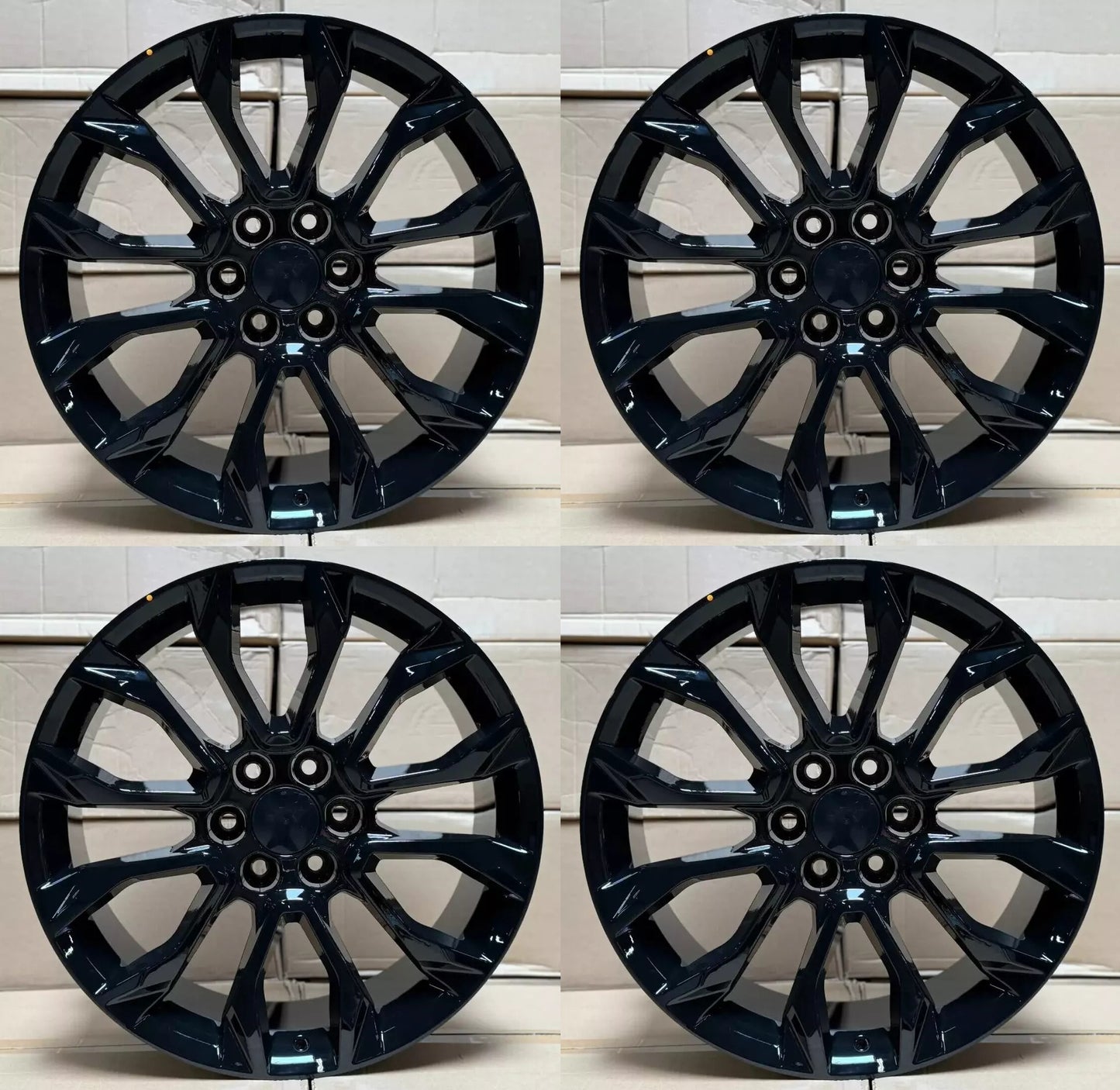 22" G007 Wheels Rims for CHEVY GMC AVALANCHE BLAZER EXPRESS SURBURBAN TAHOE SAVANA SIERRA 1500 YUKON XL 6x139 78.1 (GB)