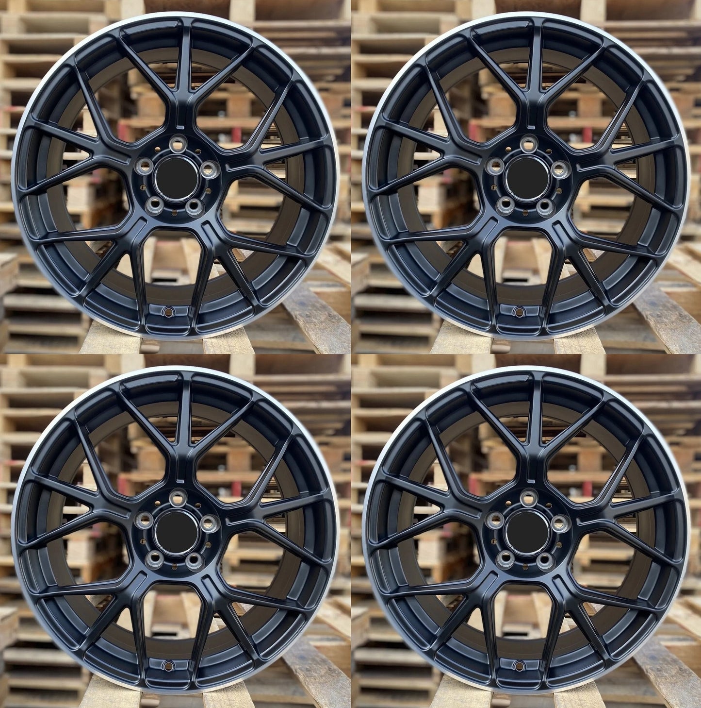 18" Wheels Rims MB021 for MERCEDES BENZ AUDI VW A C E S CL CLA CLK SL SLK GLA GLB (MBMT)