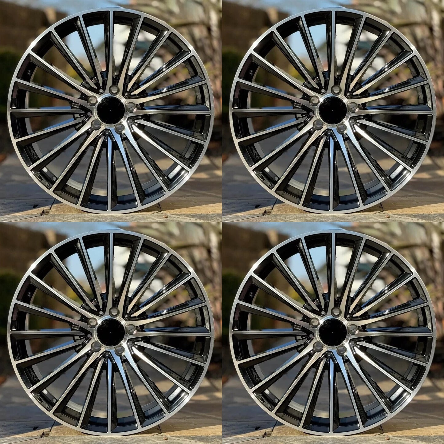 20" MB023 Wheels Rims for MERCEDES BENZ E300 E350 E400 E500 S500 S550 S580 S600