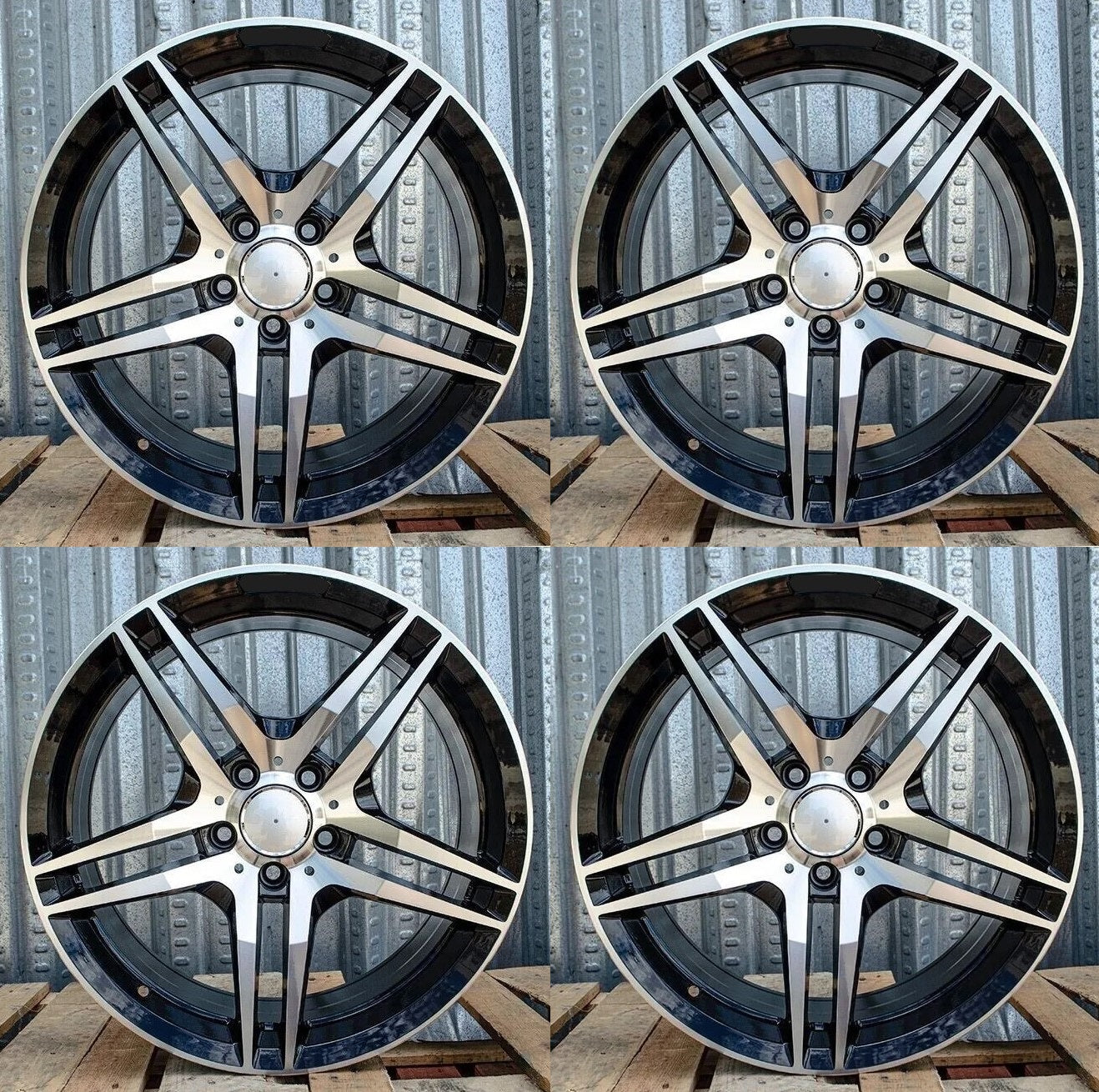 19" Wheels Rims MB003 for MERCEDES BENZ A C E S CL SL GLA GLB GL GLE GLS ML R SLK CLK CLS (BMF)