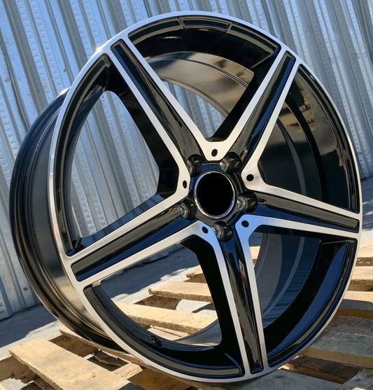 19" (1 WHEEL) MB009 Wheels Rims for MERCEDES BENZ A C E S CL SL GLA GLB GL GLE GLS ML R SLK CLK CLS