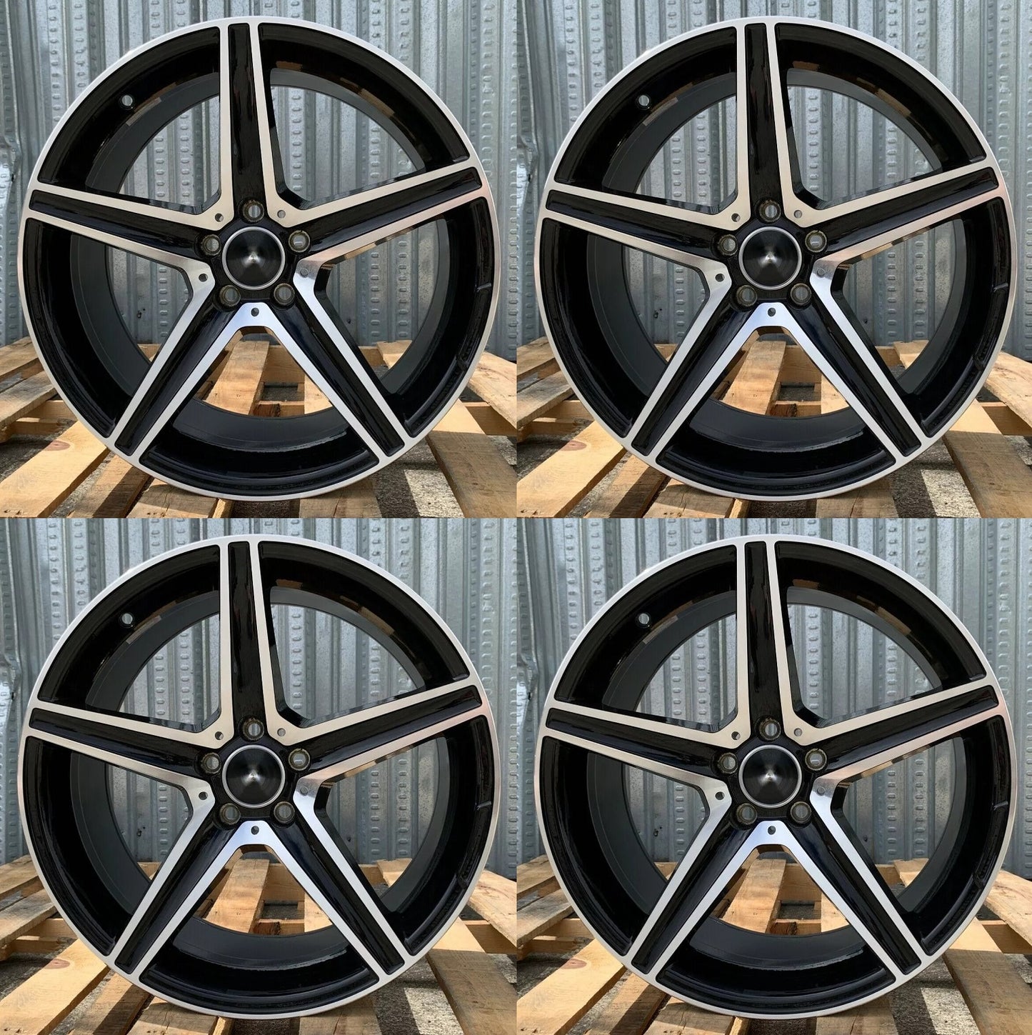 19" Wheels Rims MB009 for MERCEDES BENZ A C E S CL SL GLA GLB GL GLE GLS ML R SLK CLK CLS (BMF)