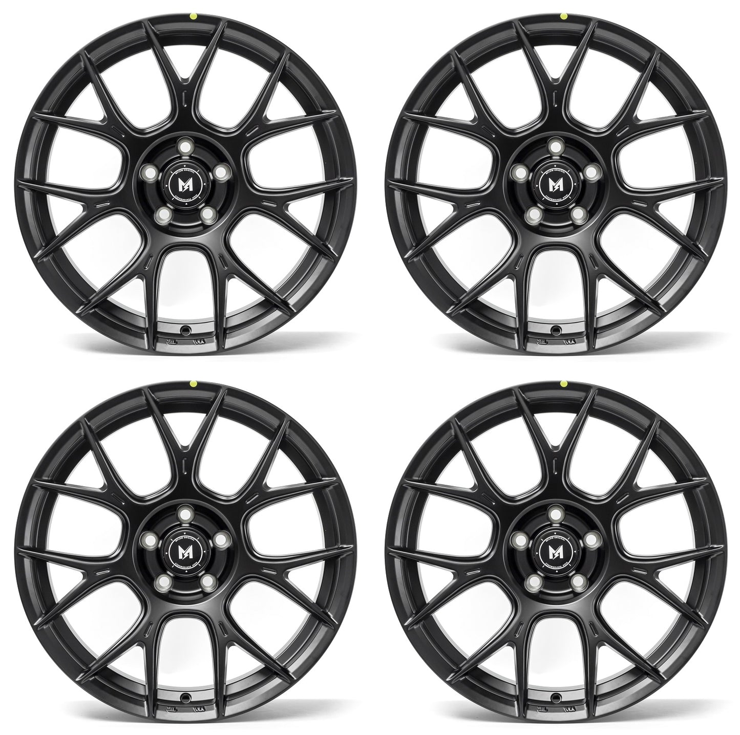 20" MFlow MFR1-MB Wheels Rims for BENZ BMW AUDI VW HONDA ACURA LEXUS TOYOTA NISSAN INFINITI TESLA FLOW FORM