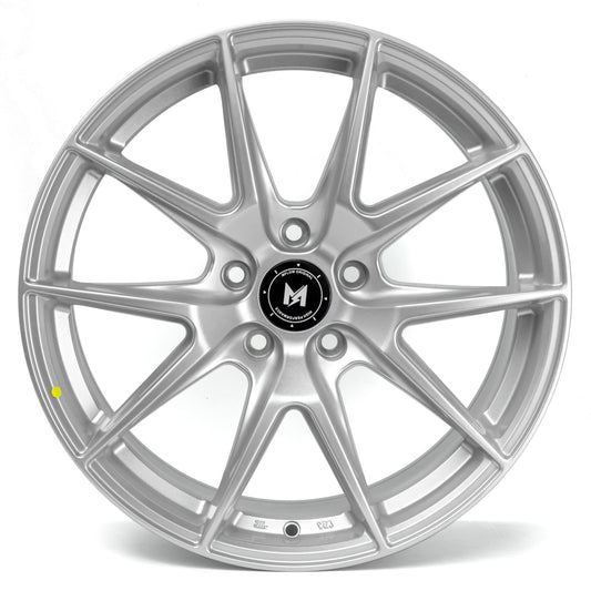 20" MFlow MFR2-HS Wheels SILVER Rims for BENZ BMW AUDI VW HONDA LEXUS INFINITI TESLA 3 Y