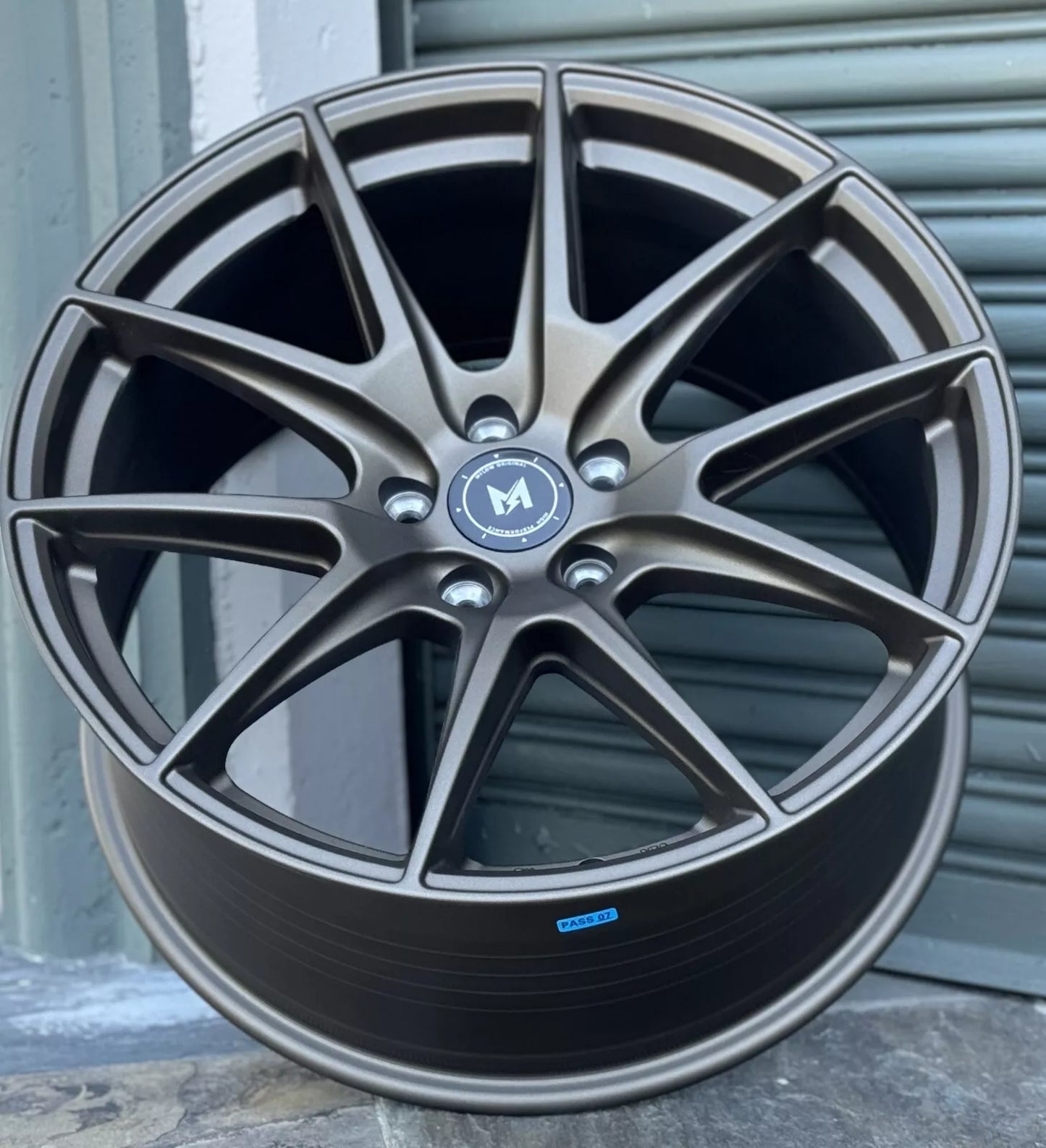 20" MFlow MFR2-BZ Wheels BRONZE Rims for BENZ BMW AUDI VW HONDA ACURA LEXUS INFINITI TESLA 3 Y