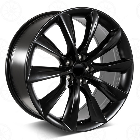 22" Wheels Rims TS001 for TESLA MODEL S 3 X Y 60D 75D 85D 90D 100D P85D P90D P100D