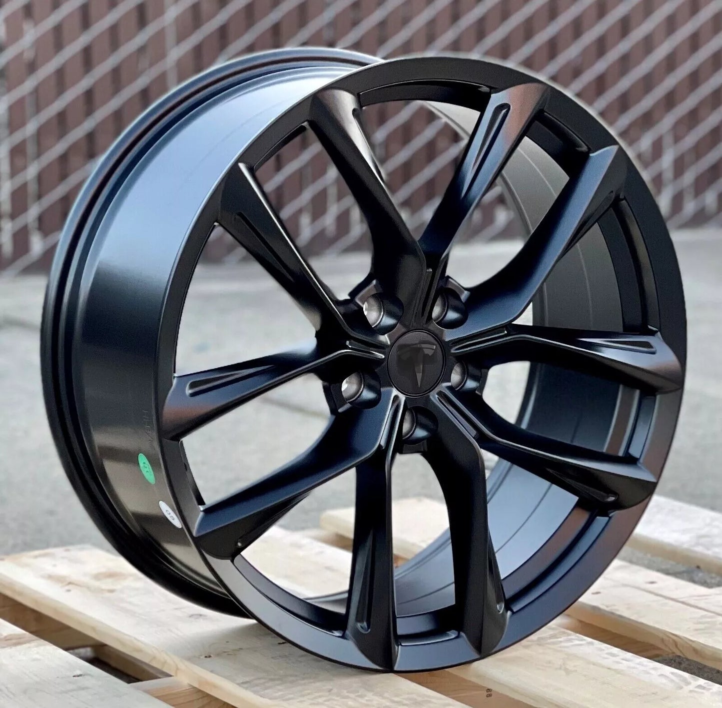 22" Wheels Rims TS002 for TESLA MODEL S + X STANDARD LONG RANGE PERFORMANCE HONDA ACURA 5x120 (MB)