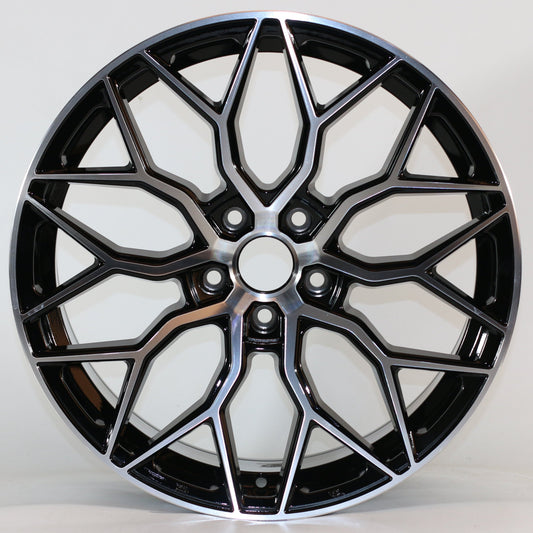 20" W028 Wheels Rims for HONDA ACURA LEXUS TOYOTA NISSAN INFINITI TESLA 5x114.3 (BMF)