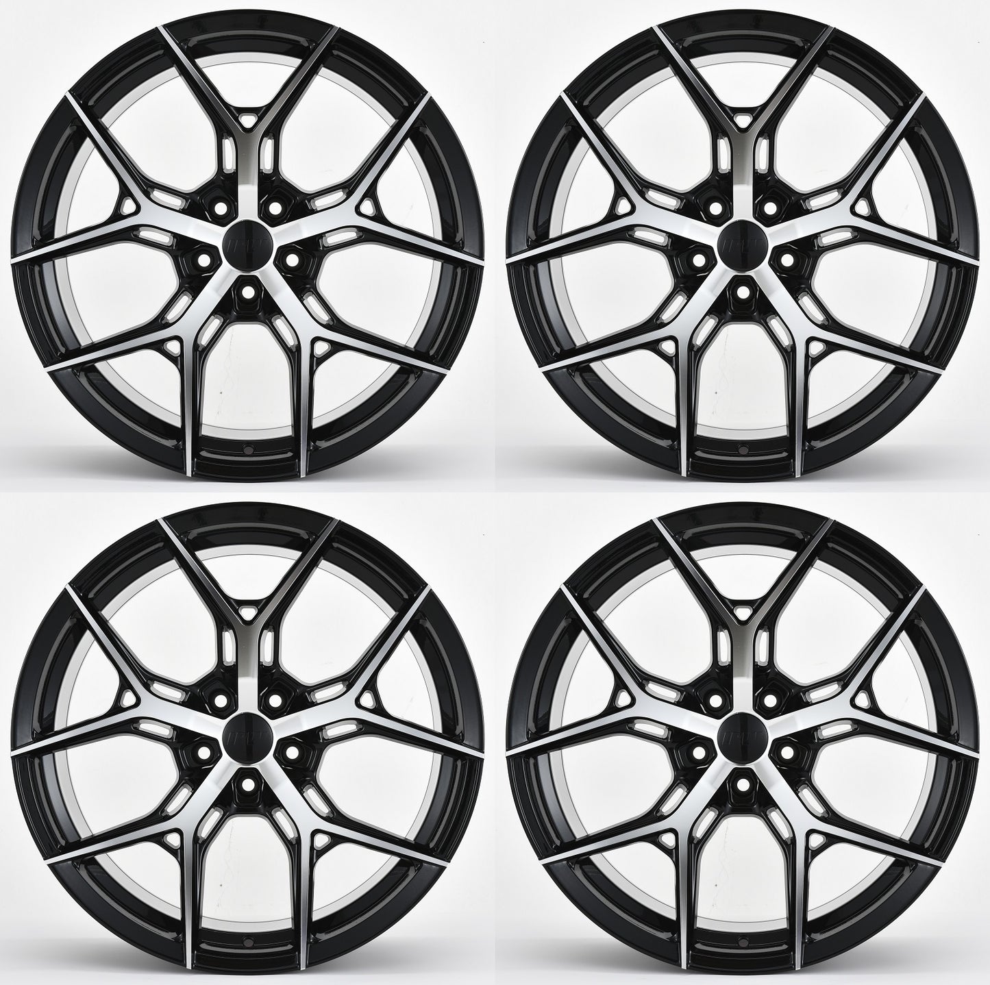 20" W1500 Wheels Rims for HONDA ACURA LEXUS TOYOTA NISSAN INFINITI TESLA MODEL 3 + Y 5x114.3 (BMF)