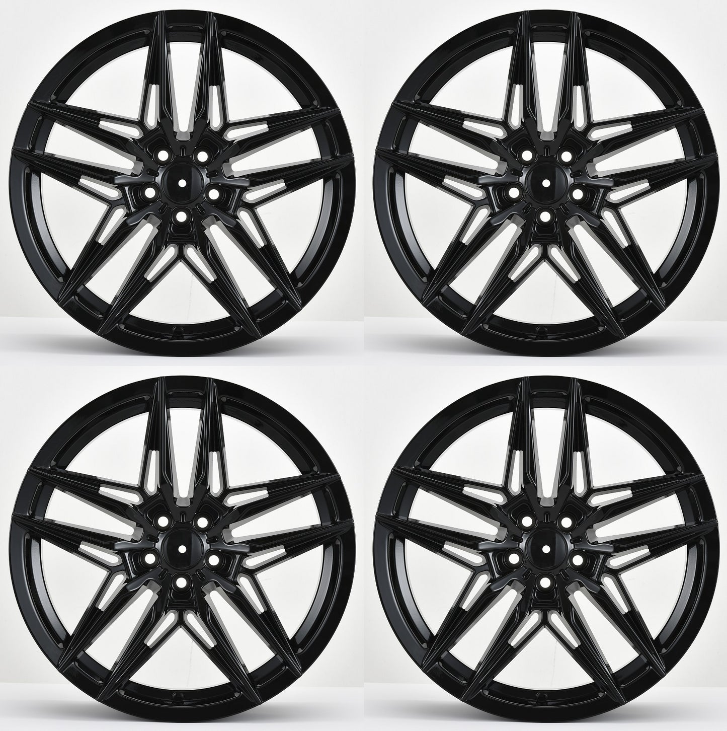 18" W1503 Wheels Rims for HONDA ACURA LEXUS TOYOTA NISSAN INFINITI TESLA MODEL 3 + Y 5x114 (GB)