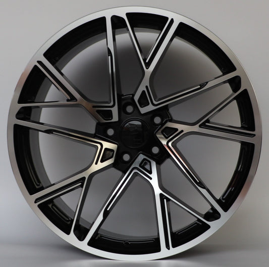 20" W1507 Wheels Rims for HONDA ACURA LEXUS TOYOTA NISSAN INFINITI TESLA MODEL 3 + Y 5x114 (BMF)