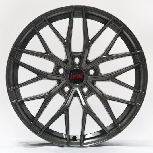 18" HB1513 Wheels HYPER BLACK Rims for HONDA ACURA TOYOTA LEXUS NISSAN TESLA JDM