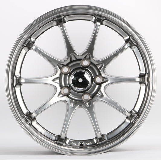 18" HB1549 HYPER BLACK Wheels Rims for HONDA TOYOTA NISSAN TESLA JDM TUNER