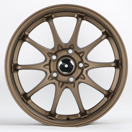 18" BZ1549 BRONZE Wheels Rims for HONDA TOYOTA NISSAN TESLA JDM TUNER