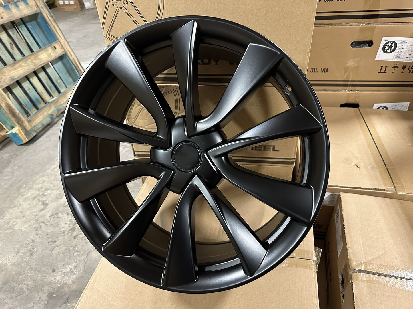 18" Wheels Rims TS005 for TESLA MODEL 3 + Y FLOW FORMING FORGED HONDA ACURA TOYOTA LEXUS 5x114.3 (MB)