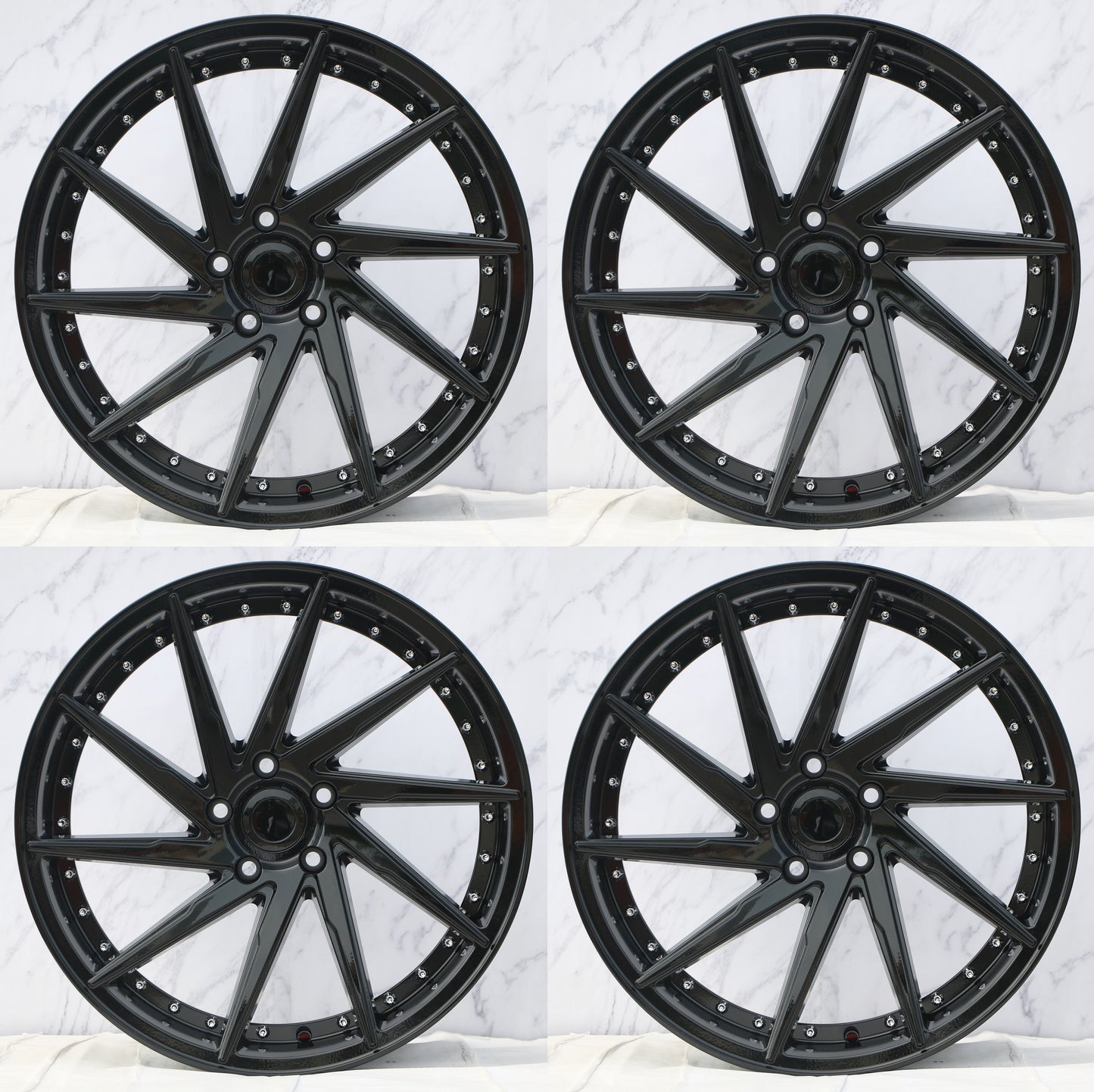 19" W511 Wheels Rims for HONDA ACURA LEXUS TOYOTA NISSAN INFINITI TESLA MODEL 3 + Y 5x114.3 (GB)