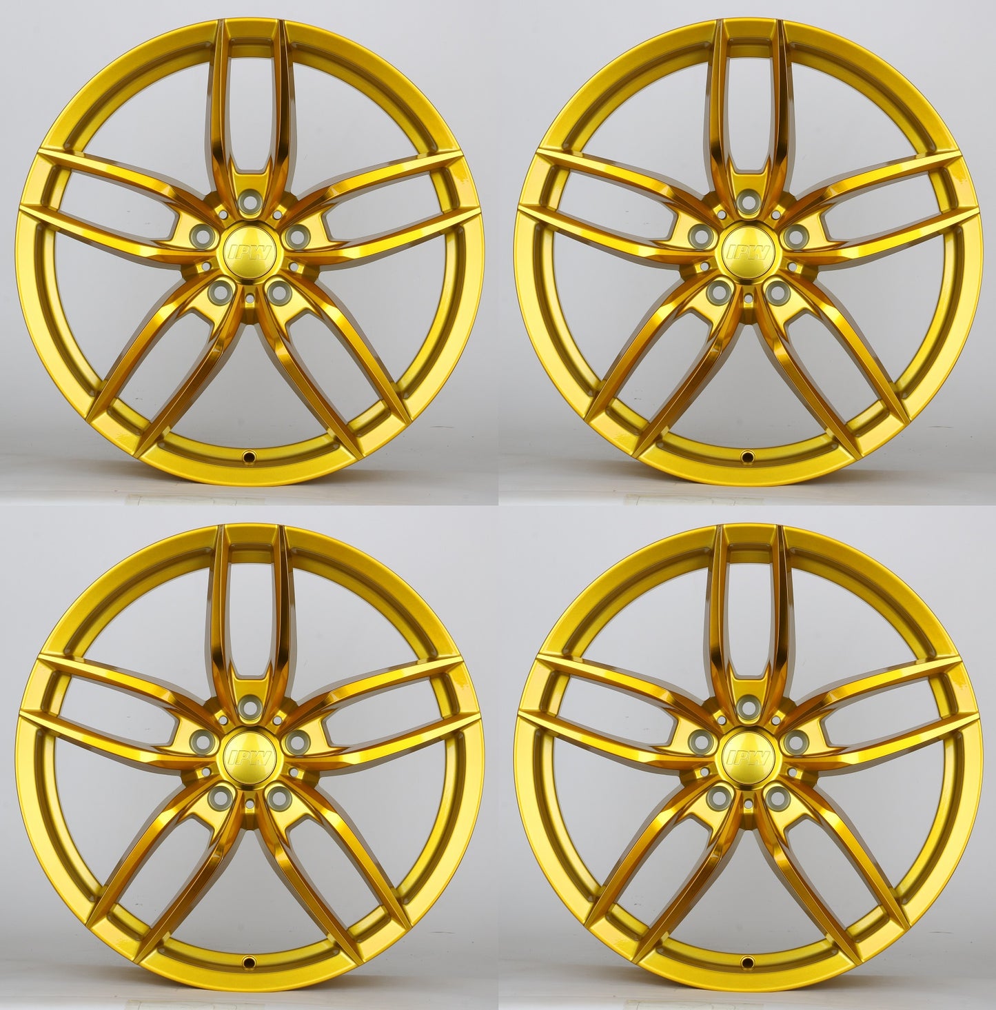 19" W524 Wheels Rims for HONDA ACURA LEXUS TOYOTA NISSAN INFINITI TESLA MODEL S 3 X Y  5x114.3 GOLD (SGD)