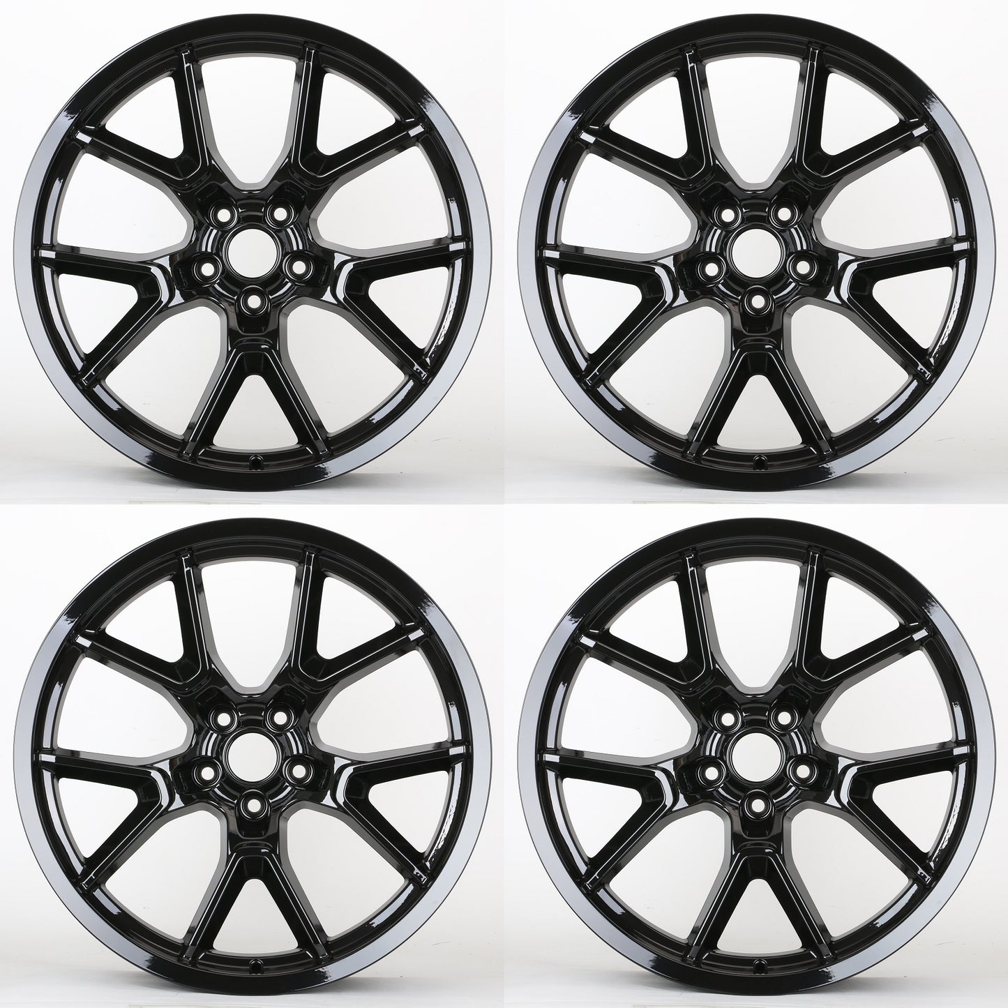 20" SR562-GB Wheels Rims for DODGE CHRYSLER 300 CHALLENGER CHARGER DEMON MAGNUM GT RT SRT SXT