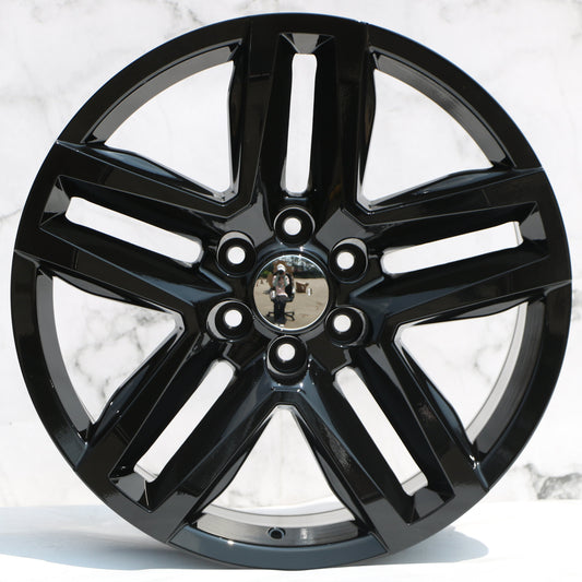 22" G005 Wheels Rims for CHEVY GMC AVALANCHE BLAZER EXPRESS ESCALADE TAHOE SAVANA SIERRA 1500 YUKON XL 6x139 78.1 (GB)