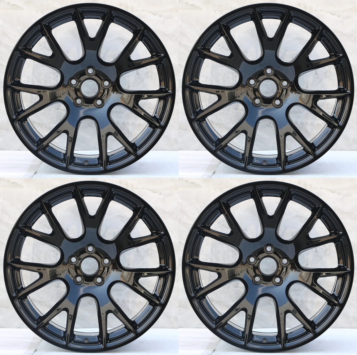 20" SR598-GB Wheels Rims for DODGE CHRYSLER 300 CHALLENGER CHARGER DEMON MAGNUM GT RT SRT SXT