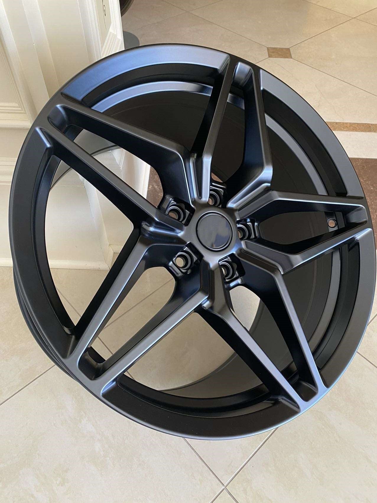 19" / 20" C599-SB Wheels Rims for CHEVY CORVETTE STINGRAY ZR1 STYLE CHEVROLET C6 C7 Z51 (2005-2019)