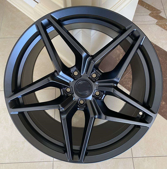 19" / 20" C599-SB Wheels Rims for CHEVY CORVETTE STINGRAY ZR1 STYLE CHEVROLET C6 C7 Z51 (2005-2019)